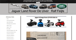 Desktop Screenshot of landroveronderdelen.com